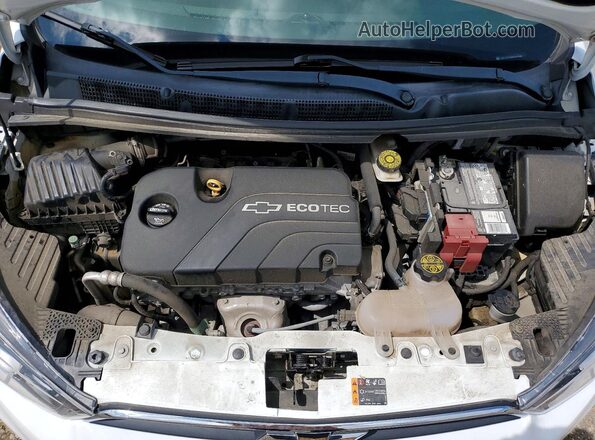 KL8CD6SA6JC459326 2018 CHEVROLET SPARK Белый Вид подкапотного пространства