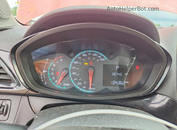 KL8CD6SA6JC472755 2018 CHEVROLET SPARK Pink Vista del cuadro de instrumentos