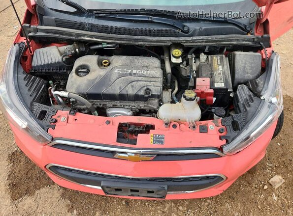 KL8CD6SA6JC472755 2018 CHEVROLET SPARK Pink Vista interior trasera