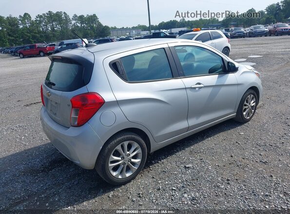 KL8CD6SA6LC417256 2020 CHEVROLET SPARK Silver Trasero derecho