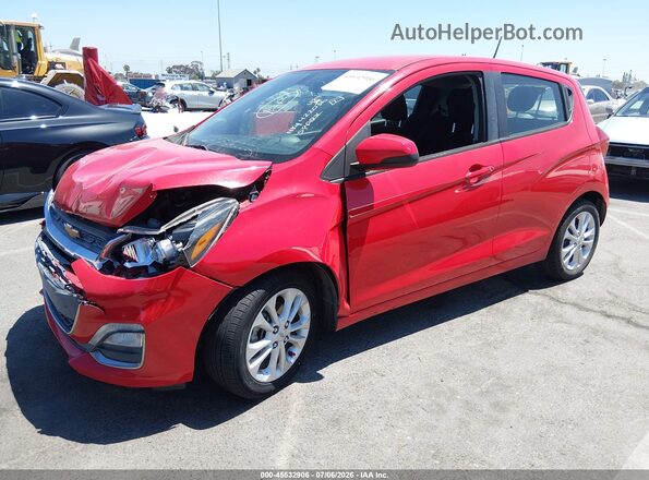 KL8CD6SA6LC422036 2020 CHEVROLET SPARK Red Передня ліва чверть