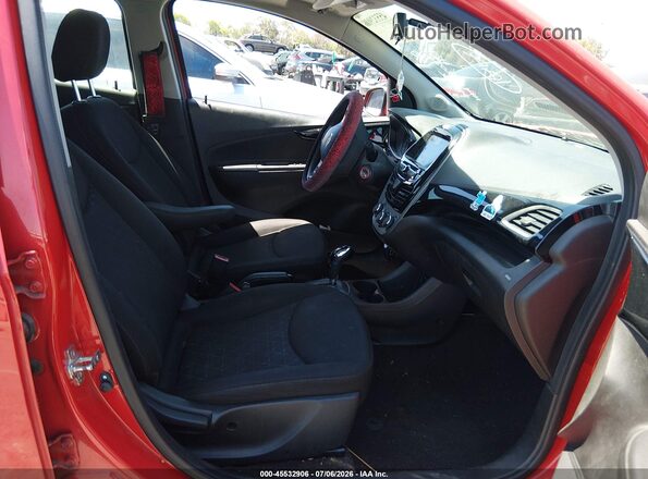 KL8CD6SA6LC422036 2020 CHEVROLET SPARK Red Вид салону спереду