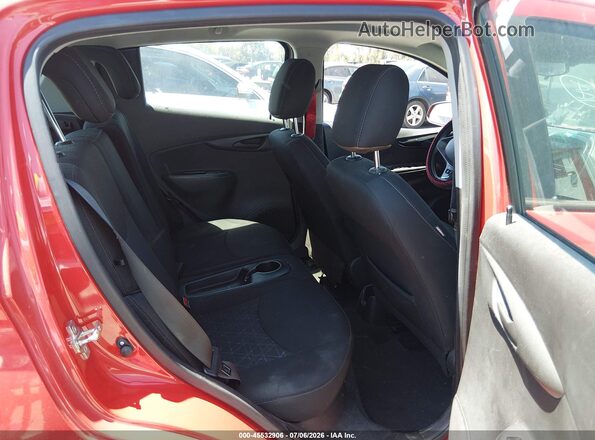 KL8CD6SA6LC422036 2020 CHEVROLET SPARK Red Вид наклейки з VIN-кодом