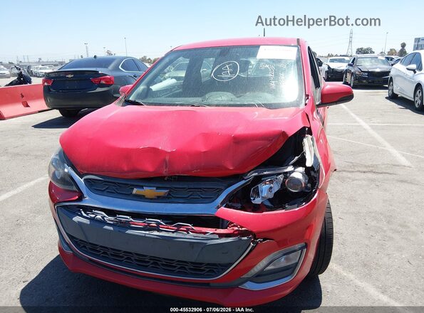 KL8CD6SA6LC422036 2020 CHEVROLET SPARK Red Вид щитка приладів