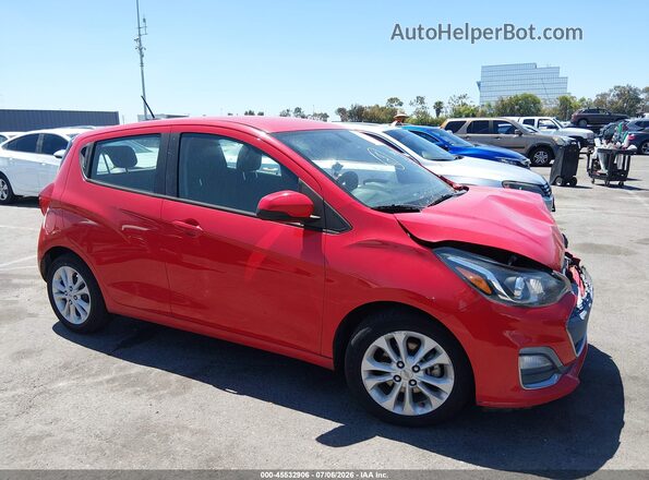KL8CD6SA6LC422036 2020 CHEVROLET SPARK Red Вид задньої частини салону