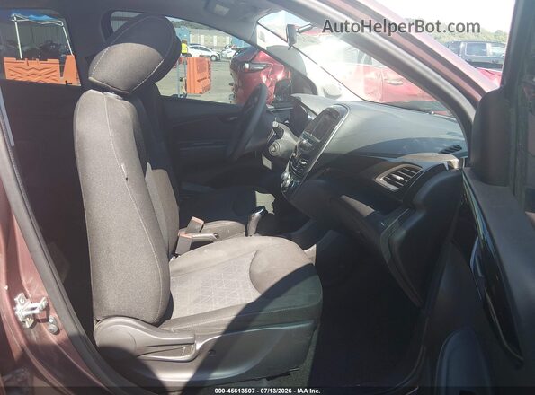 KL8CD6SA6MC738263 2021 CHEVROLET SPARK Фиолетовый Вид салона спереди