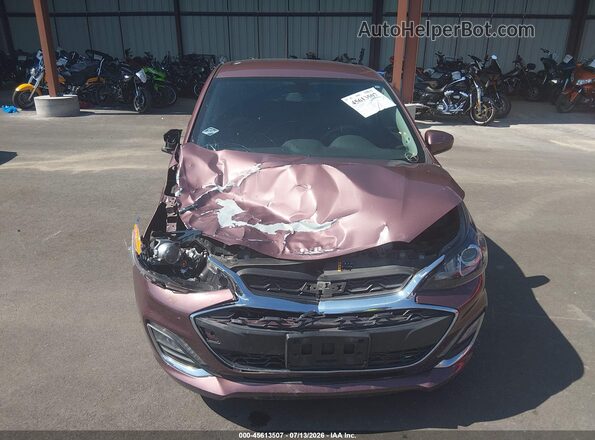 KL8CD6SA6MC738263 2021 CHEVROLET SPARK Фиолетовый Вид щитка приборов