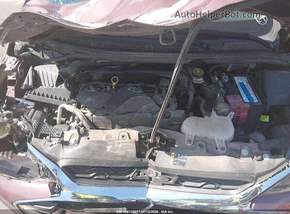 KL8CD6SA6MC738263 2021 CHEVROLET SPARK Фиолетовый Вид сзади