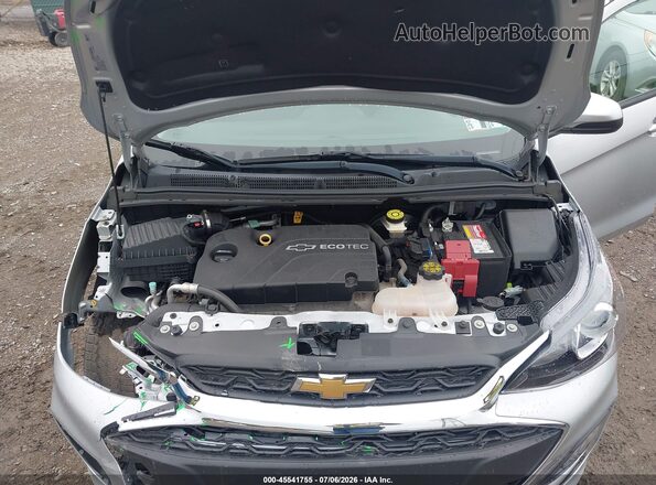 KL8CD6SA6MC744418 2021 CHEVROLET SPARK Silver Հետևի տեսք