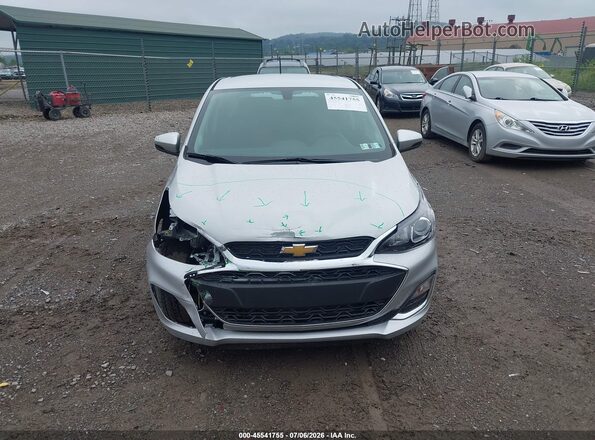 KL8CD6SA6MC744418 2021 CHEVROLET SPARK Silver Սարքավորումների վահանակի տեսք