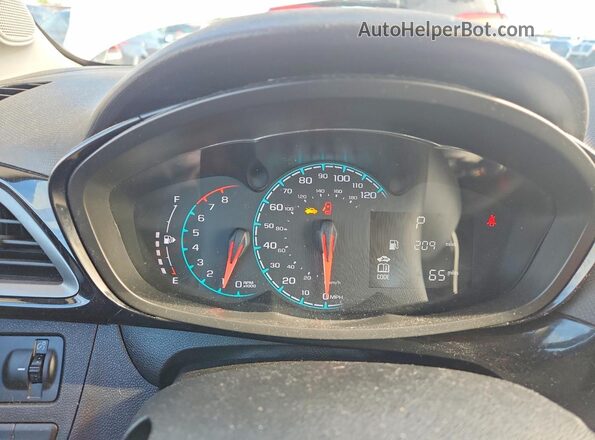 KL8CD6SA6MC745696 2021 CHEVROLET SPARK White ხელსაწყოთა პანელის ხედი