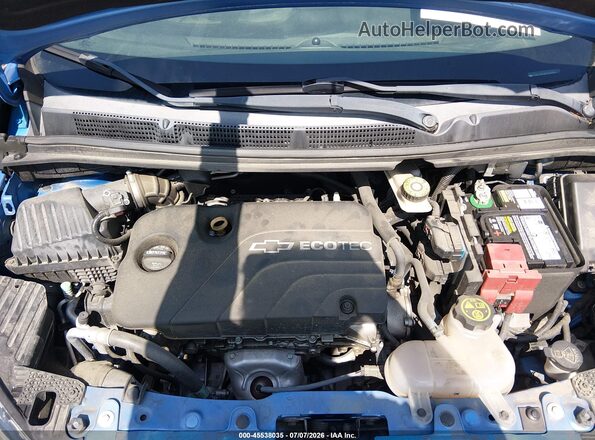 KL8CD6SA7HC761329 2017 CHEVROLET SPARK Blue Вид ззаду