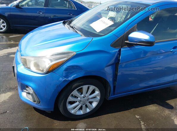 KL8CD6SA7HC761329 2017 CHEVROLET SPARK Blue Вид спереду
