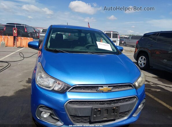 KL8CD6SA7HC761329 2017 CHEVROLET SPARK Blue Вид щитка приладів