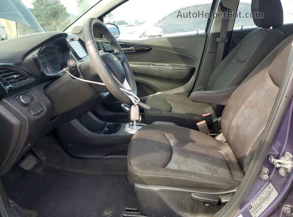 KL8CD6SA7HC823831 2017 CHEVROLET SPARK Purple Vista interior delantera