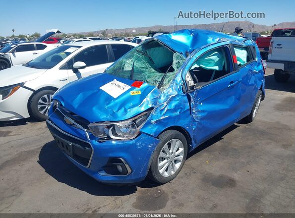KL8CD6SA7HC839964 2017 CHEVROLET SPARK Blue Вид спереду