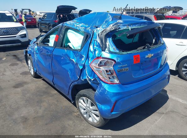 KL8CD6SA7HC839964 2017 CHEVROLET SPARK Blue Задня ліва чверть