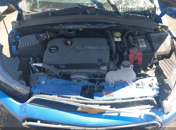 KL8CD6SA7HC839964 2017 CHEVROLET SPARK Blue Вид ззаду