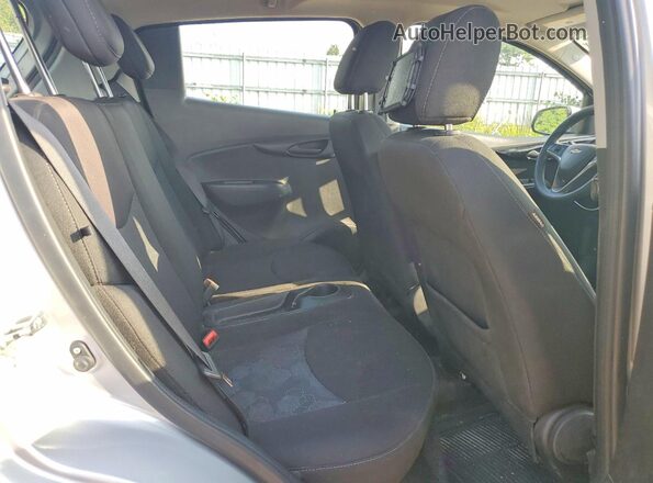 KL8CD6SA7JC465961 2018 CHEVROLET SPARK Silver Rear seats view