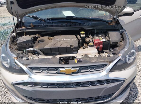 KL8CD6SA7KC813114 2019 CHEVROLET SPARK Cream Widok z tyłu