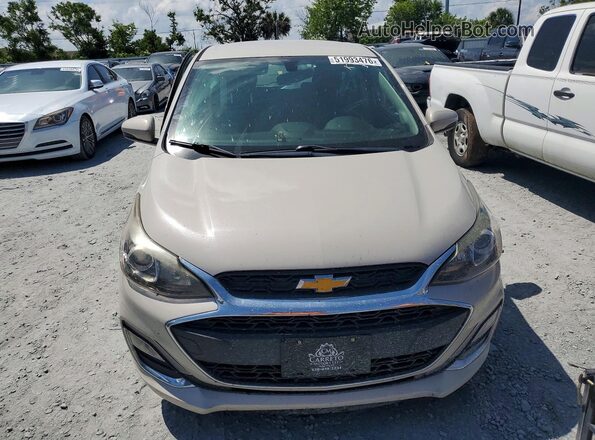KL8CD6SA7LC447687 2020 CHEVROLET SPARK Tan Vista frontal