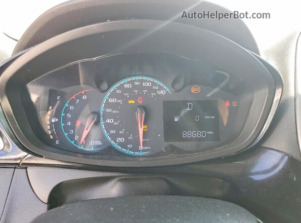 KL8CD6SA7LC447687 2020 CHEVROLET SPARK Tan Vista del cuadro de instrumentos