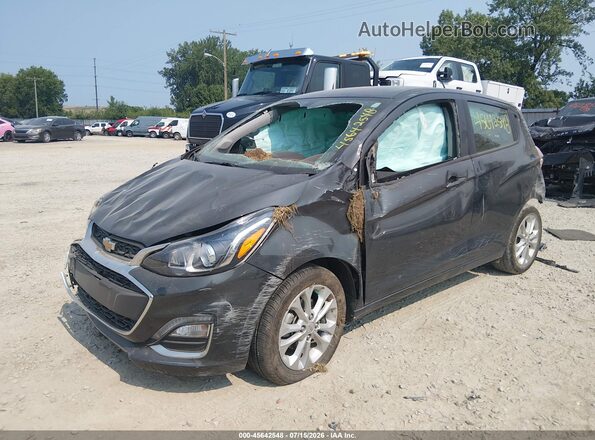 KL8CD6SA7LC466126 2020 CHEVROLET SPARK Gray Przód lewy