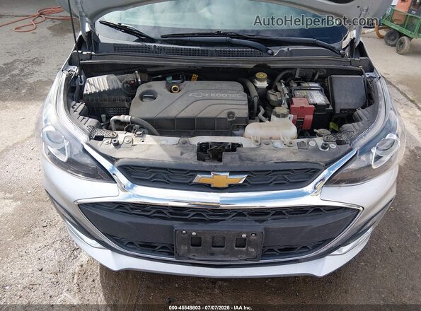 KL8CD6SA7MC746713 2021 CHEVROLET SPARK Silver Вид ззаду