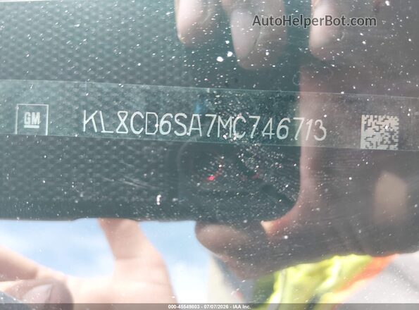KL8CD6SA7MC746713 2021 CHEVROLET SPARK Silver Вид підкапотного простору