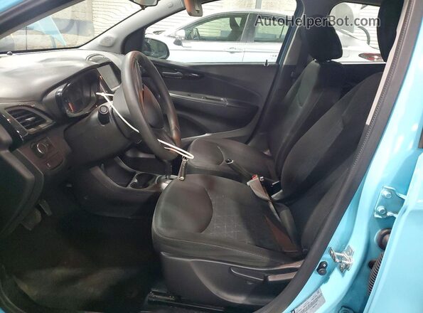 KL8CD6SA7MC747425 2021 CHEVROLET SPARK Blue Front interior view