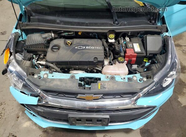KL8CD6SA7MC747425 2021 CHEVROLET SPARK Blue Rear interior view