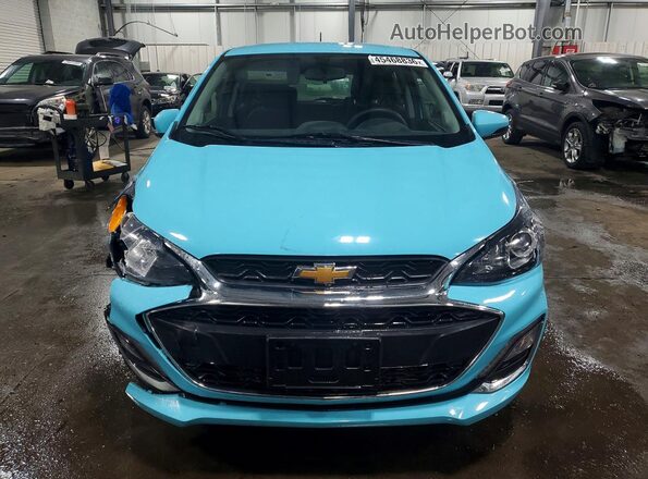 KL8CD6SA7MC747425 2021 CHEVROLET SPARK Blue Front view