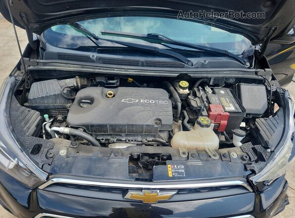 KL8CD6SA8HC730915 2017 CHEVROLET SPARK Черный Вид задней части салона