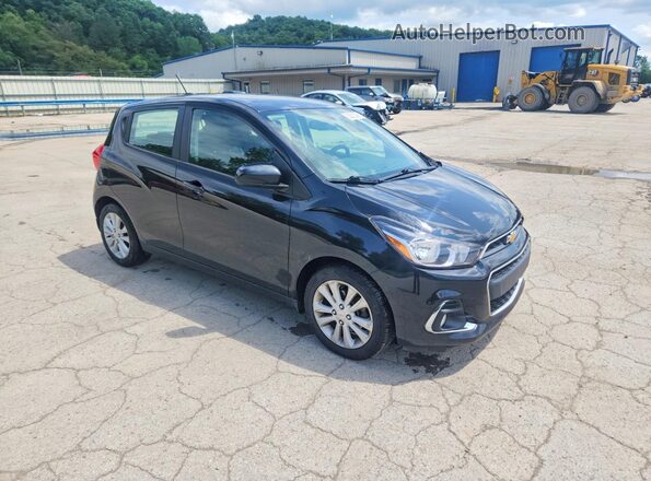 KL8CD6SA8HC730915 2017 CHEVROLET SPARK Черный Передняя правая четверть