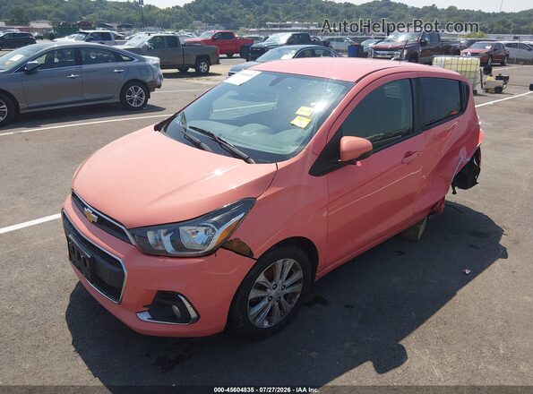 KL8CD6SA8JC470277 2018 CHEVROLET SPARK Pink Առջևի ձախ երեք քառորդ տեսարան