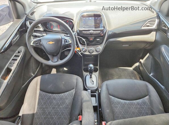 KL8CD6SA8KC718030 2019 CHEVROLET SPARK Black Вид панелі приладів