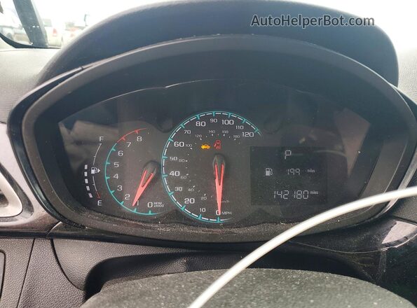 KL8CD6SA8KC742327 2019 CHEVROLET SPARK Pink Вид щитка приладів