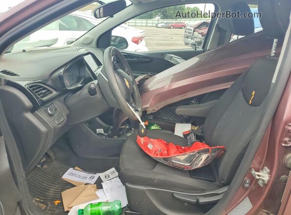 KL8CD6SA8KC742327 2019 CHEVROLET SPARK Pink Вид салону спереду