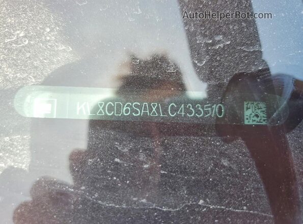 KL8CD6SA8LC433510 2020 CHEVROLET SPARK Gray Widok komory silnika
