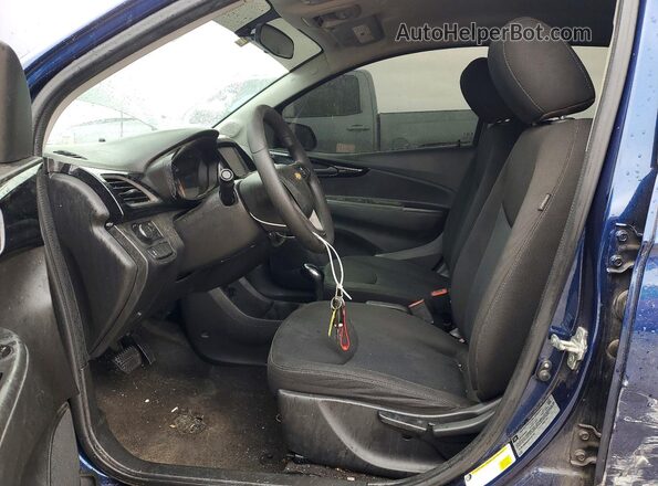 KL8CD6SA8NC018139 2022 CHEVROLET SPARK Синий Вид салона спереди