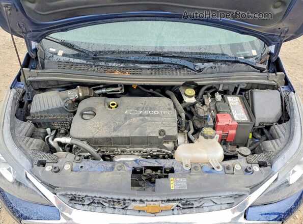 KL8CD6SA8NC018139 2022 CHEVROLET SPARK Синий Вид подкапотного пространства
