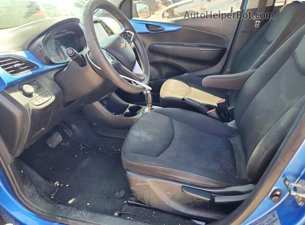 KL8CD6SA9GC566430 2016 CHEVROLET SPARK Blue Widok wnętrza z przodu