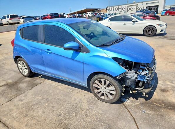 KL8CD6SA9GC566430 2016 CHEVROLET SPARK Blue Przód prawy
