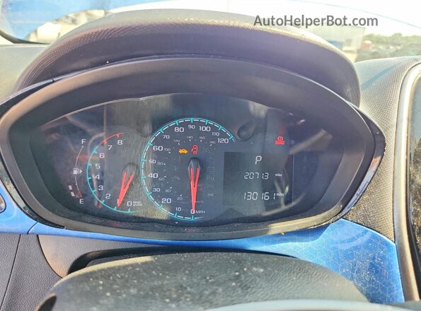 KL8CD6SA9GC566430 2016 CHEVROLET SPARK Blue Widok zestawu wskaźników