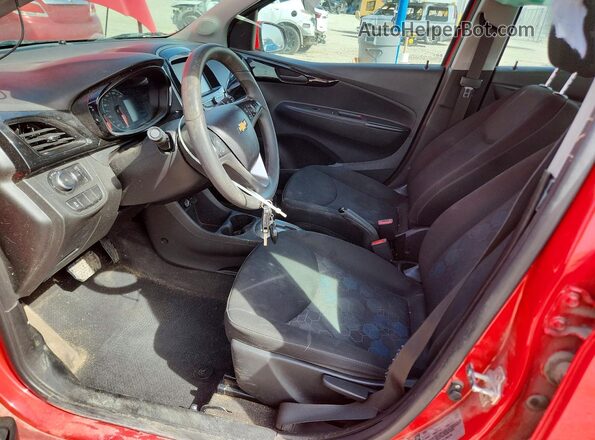 KL8CD6SA9GC579131 2016 CHEVROLET SPARK Red Vista interior delantera