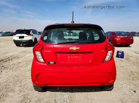 KL8CD6SA9GC579131 2016 CHEVROLET SPARK Red Vista trasera
