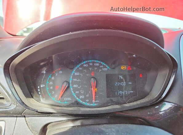 KL8CD6SA9GC579131 2016 CHEVROLET SPARK Red Vista del cuadro de instrumentos
