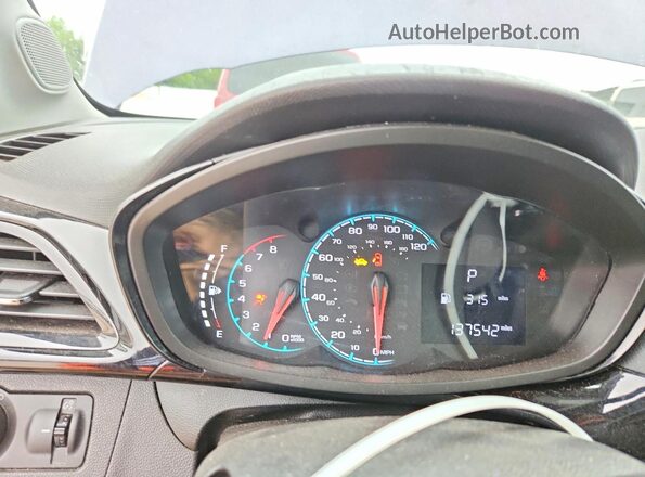 KL8CD6SA9HC822437 2017 CHEVROLET SPARK Purple Widok zestawu wskaźników