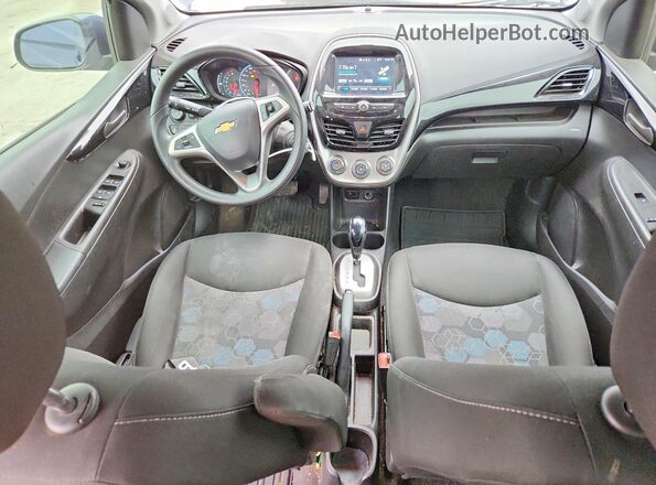 KL8CD6SA9HC822437 2017 CHEVROLET SPARK Purple Widok deski rozdzielczej