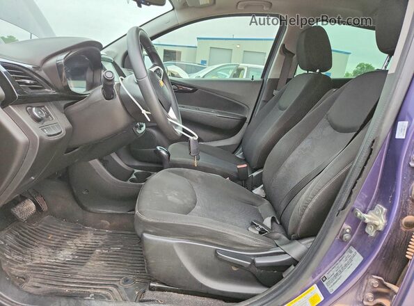 KL8CD6SA9HC822437 2017 CHEVROLET SPARK Purple Widok wnętrza z przodu